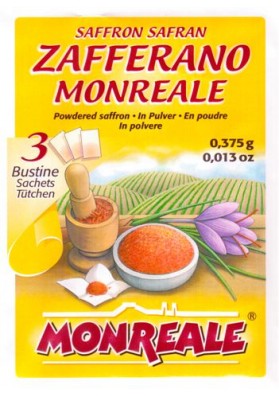 Monreale saffron - 3 ground pack 